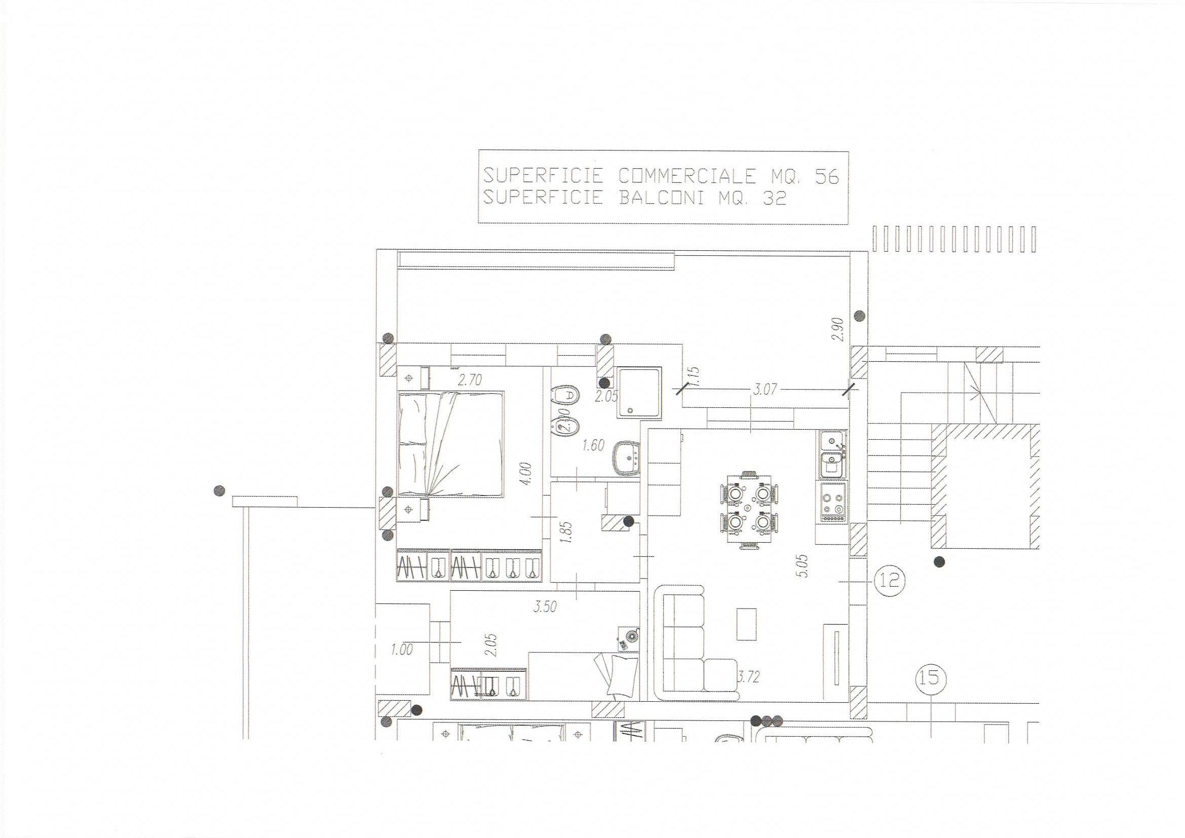 Appartamento in fase di realizzazione con due camere – R82/12