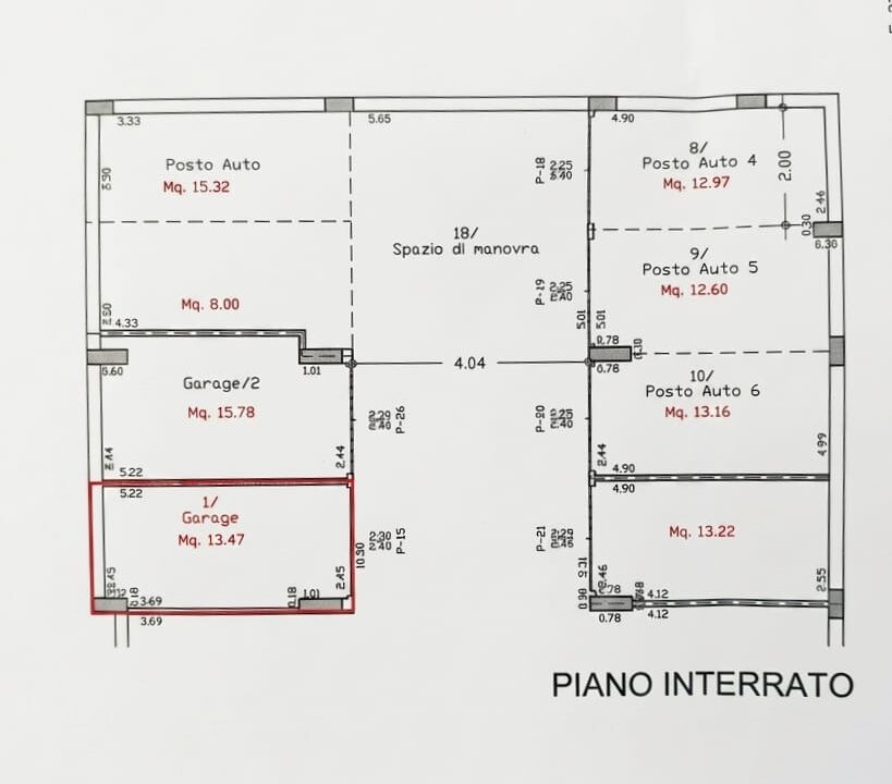 PIANO INERRATO